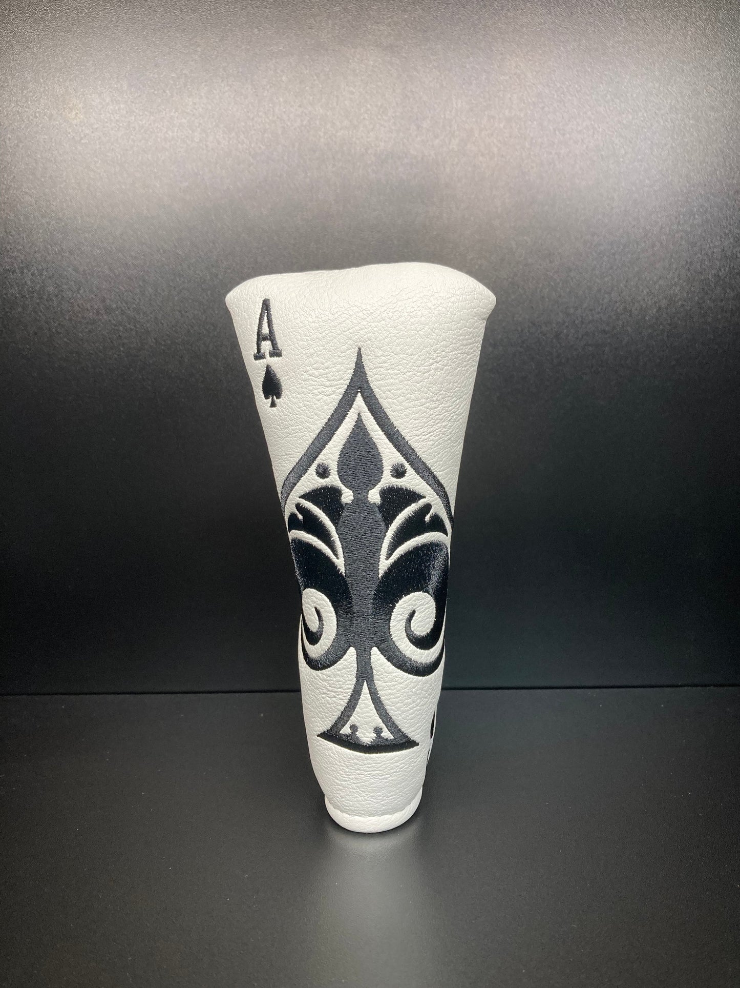 Stylish Ace of Spades Golf Club Headcovers