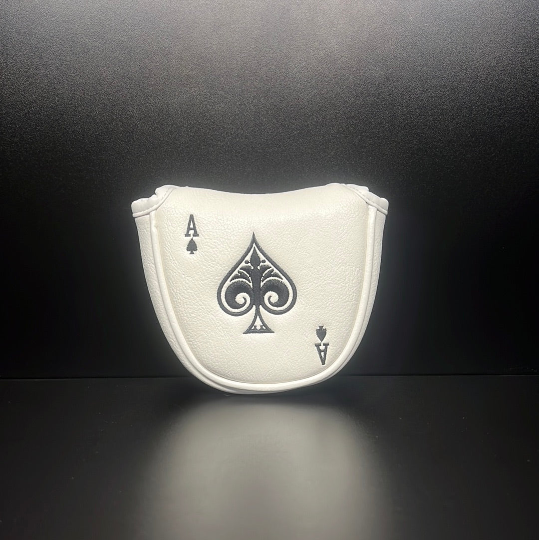 Stylish Ace of Spades Golf Club Headcovers