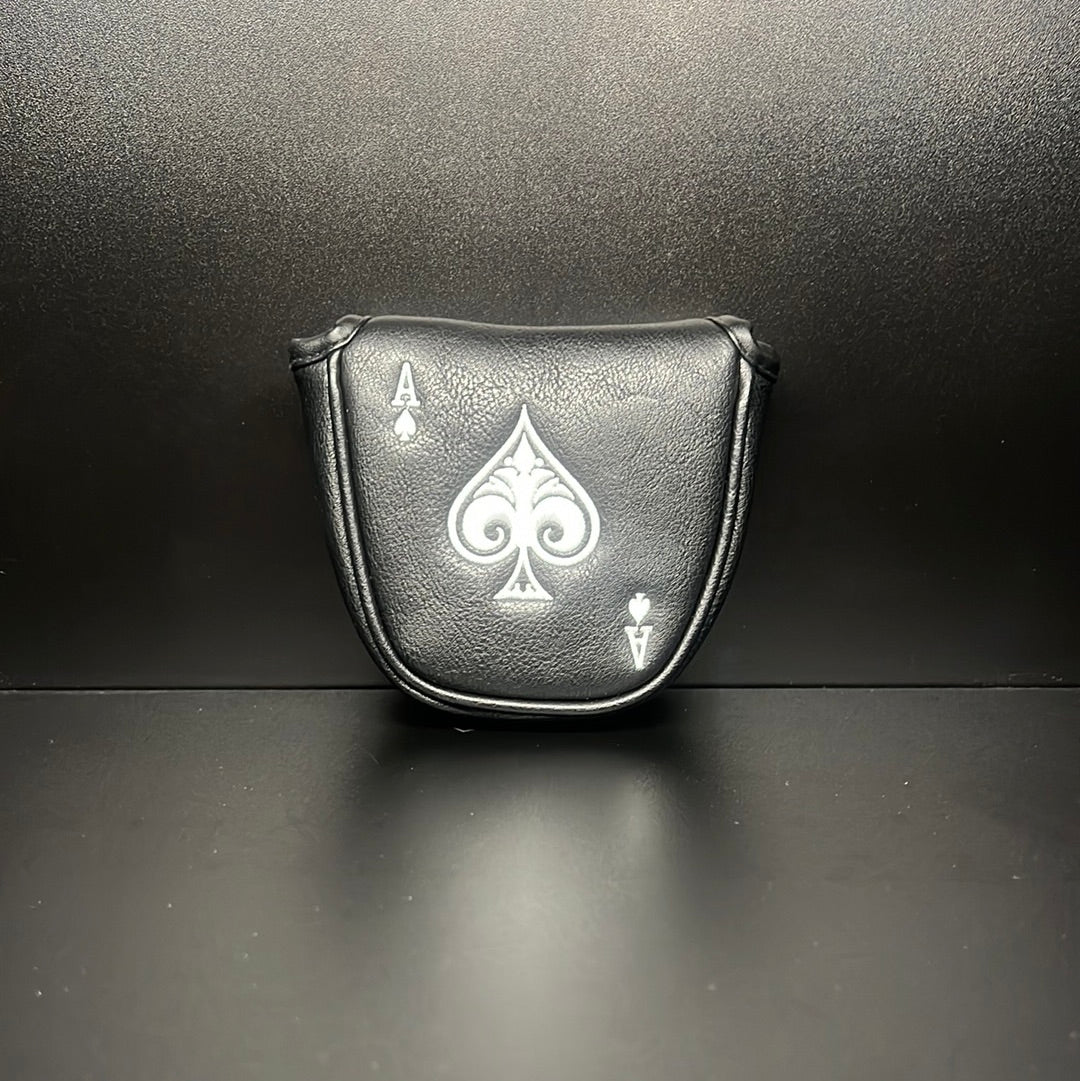 Stylish Ace of Spades Golf Club Headcovers