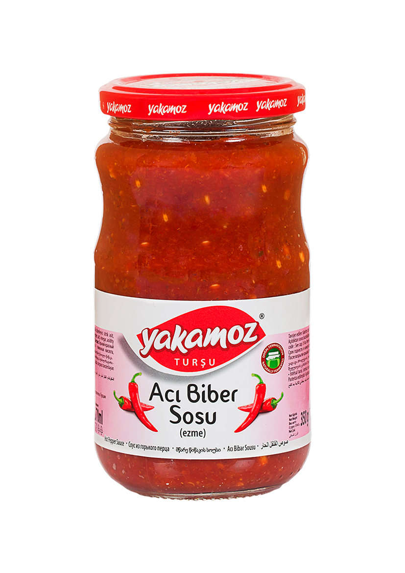 Yakamoz Hot Pepper Sauce 350 g (12.3 oz) – Fiery & Flavorful Chili Condiment - Korvel