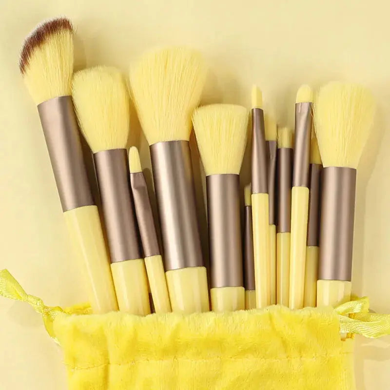 Ensemble de pinceaux de maquillage premium de 13 pièces