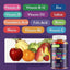 Gomitas Multivitamínicas Premium - 60 Gomitas con Sabor a Frambuesa