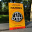 Pin de Adam Hammes con respaldo metálico de bloqueo