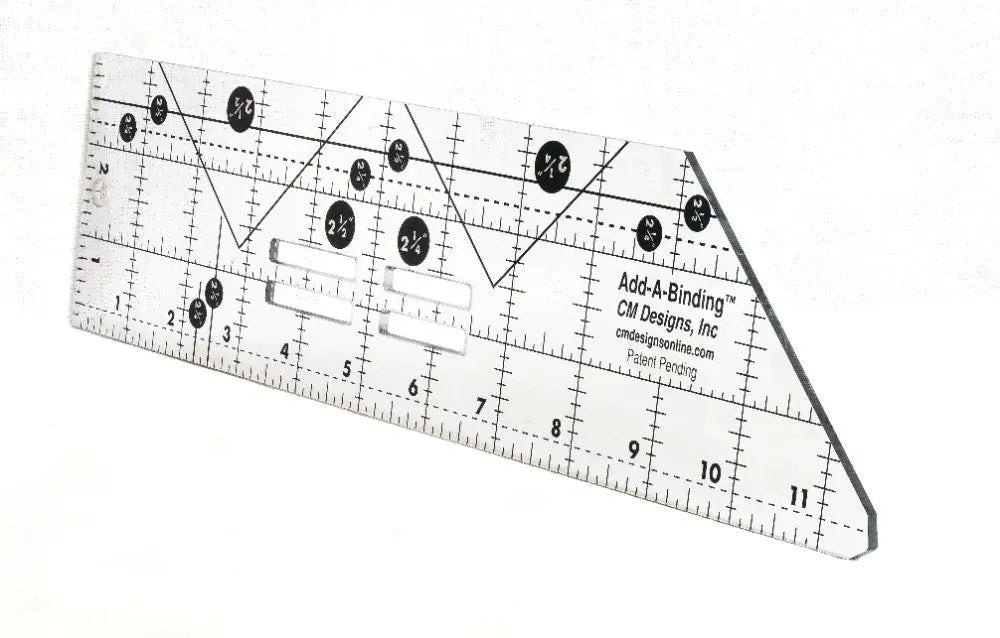 Outil Add-A-Binding pour des bandes de quilting parfaites