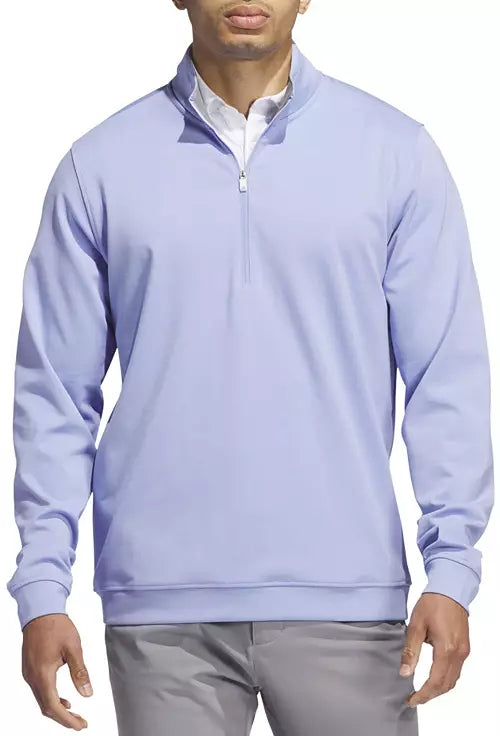 Adidas Eco-Friendly Elevated Quarter-Zip Golf Pullover