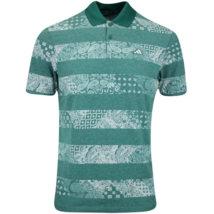 Adidas Performance Polo - Stylish Stripe Design for Golf