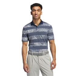 Adidas Performance Polo - Stylish Stripe Design for Golf