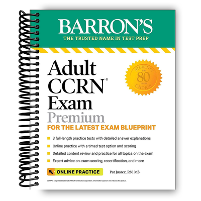 Comprehensive Adult CCRN Exam Study Guide (Spiral Bound) - Korvel