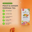 Organic Moringa Tea with Peach & Ginger