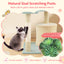 49-Inch Multi-Level Floral Cat Tower with Plush Perch