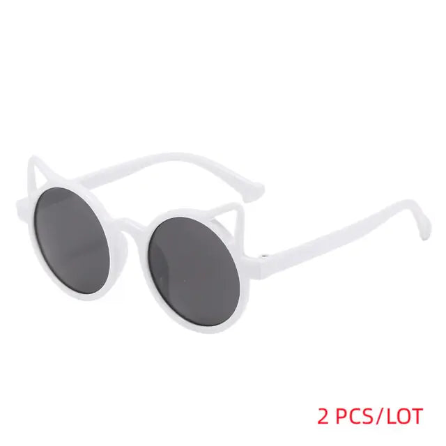 Lunettes de soleil vintage pour enfants - Style intemporel et confort