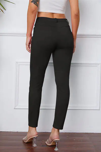 Pantalones Esenciales de Puntada Elástica
