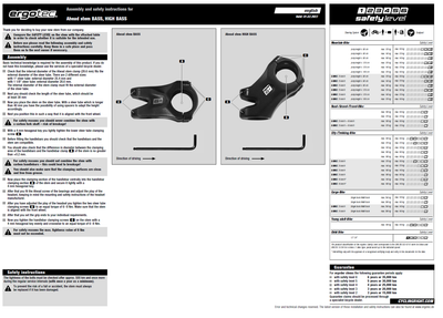 Ergotec Bass 6+ Stem - Premium Cycling Performance
