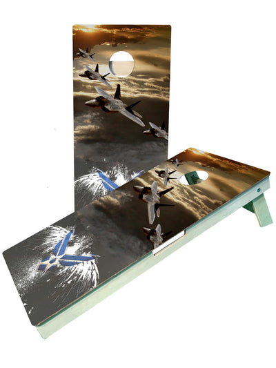 Premium Air Force Cornhole Set - Korvel