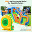 950W Air Blower with Convenient Handle and Ground Stakes