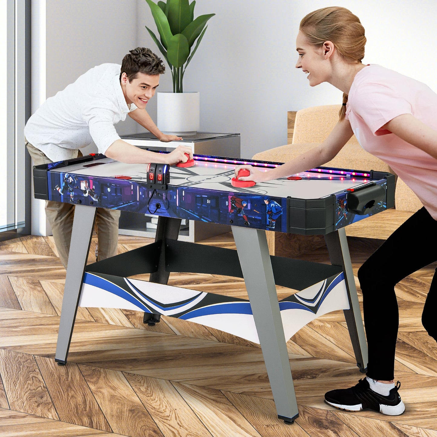 Mesa de Juego de Hockey a Aire - Azul