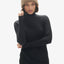 Suéter Airwarm de Cuello Alto - Negro