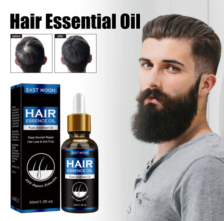 Esencia para el Crecimiento del Cabello Masculino - Revitaliza y Nutre