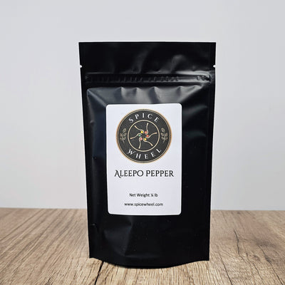 Crushed Aleppo Pepper – Mild, Fruity Chili Flakes, 1/4 lb
