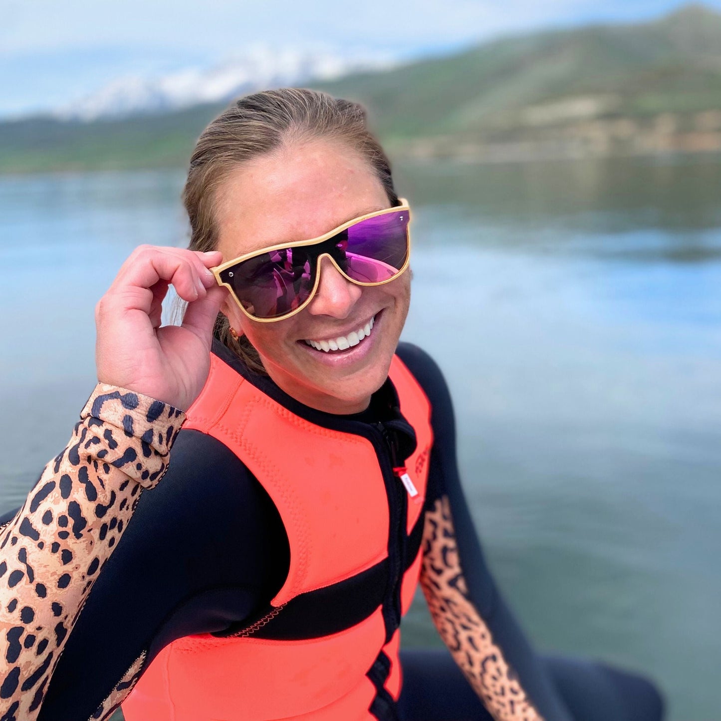 The Alejandra Bamboo Sunglasses