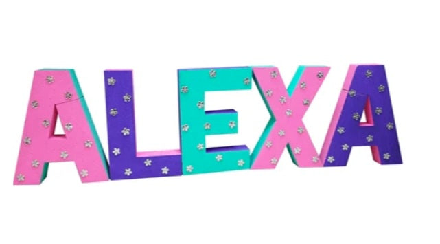 Foam Letter Shapes - Versatile Crafting Options