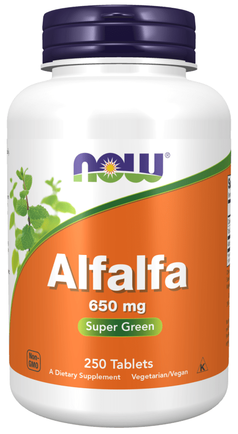 Premium Alfalfa 650mg - 250 Tablets for Optimal Health - Korvel