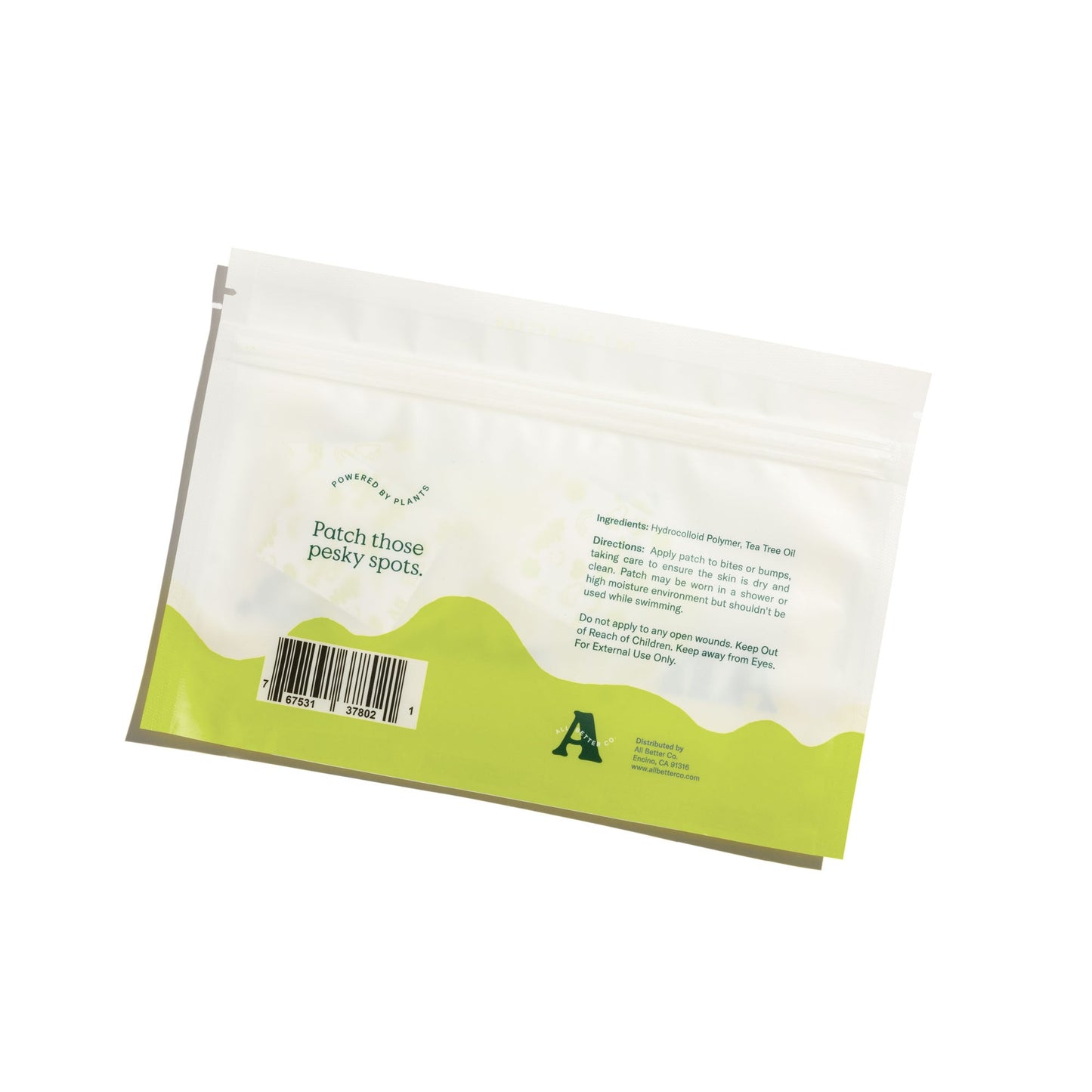 Itch Relief Pouch – Natural Patches & Pen Combo - 1 pen + 36 pack of patches