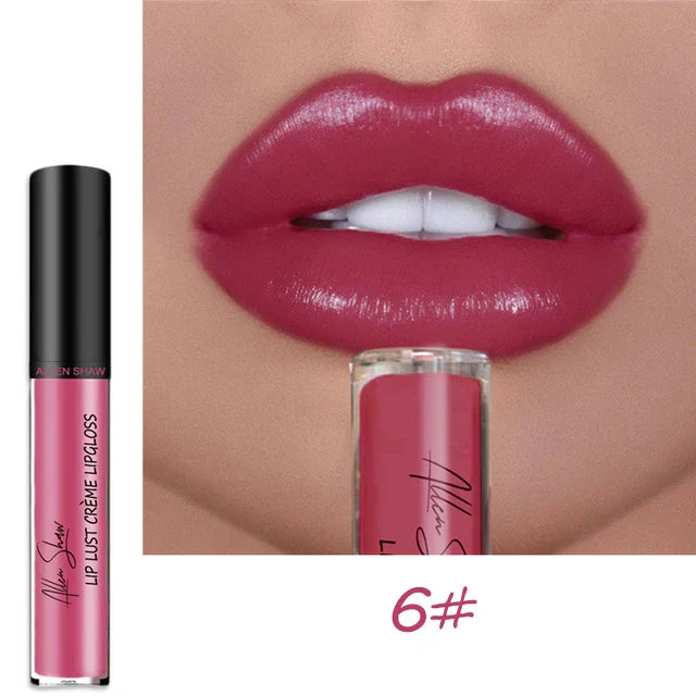 Nude Shiny Liquid Lip Glaze - Moisturizing Lip Gloss