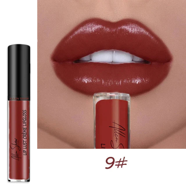 Nude Shiny Liquid Lip Glaze - Moisturizing Lip Gloss