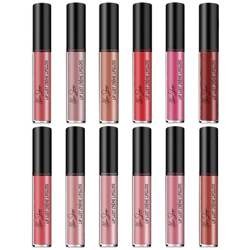 Nude Shiny Liquid Lip Glaze - Moisturizing Lip Gloss