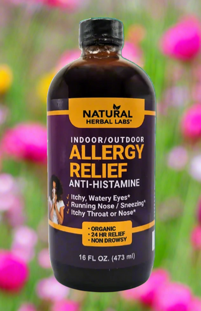 Organic Natural Allergy Relief Formula - 16 fl oz