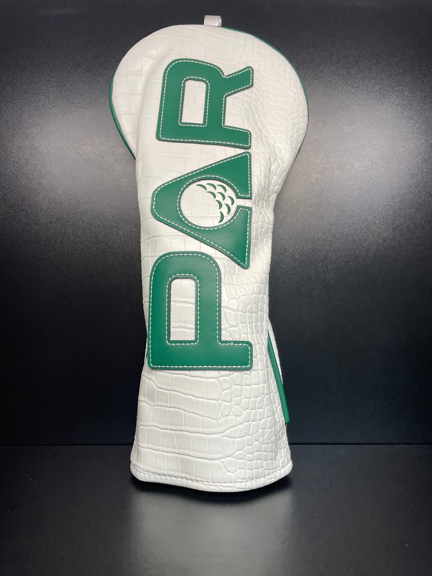 Funda de palo de golf de lujo con estampado de cocodrilo - Edición "Par"