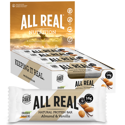 Almond Vanilla Protein Bar - 50g x 12 Bars