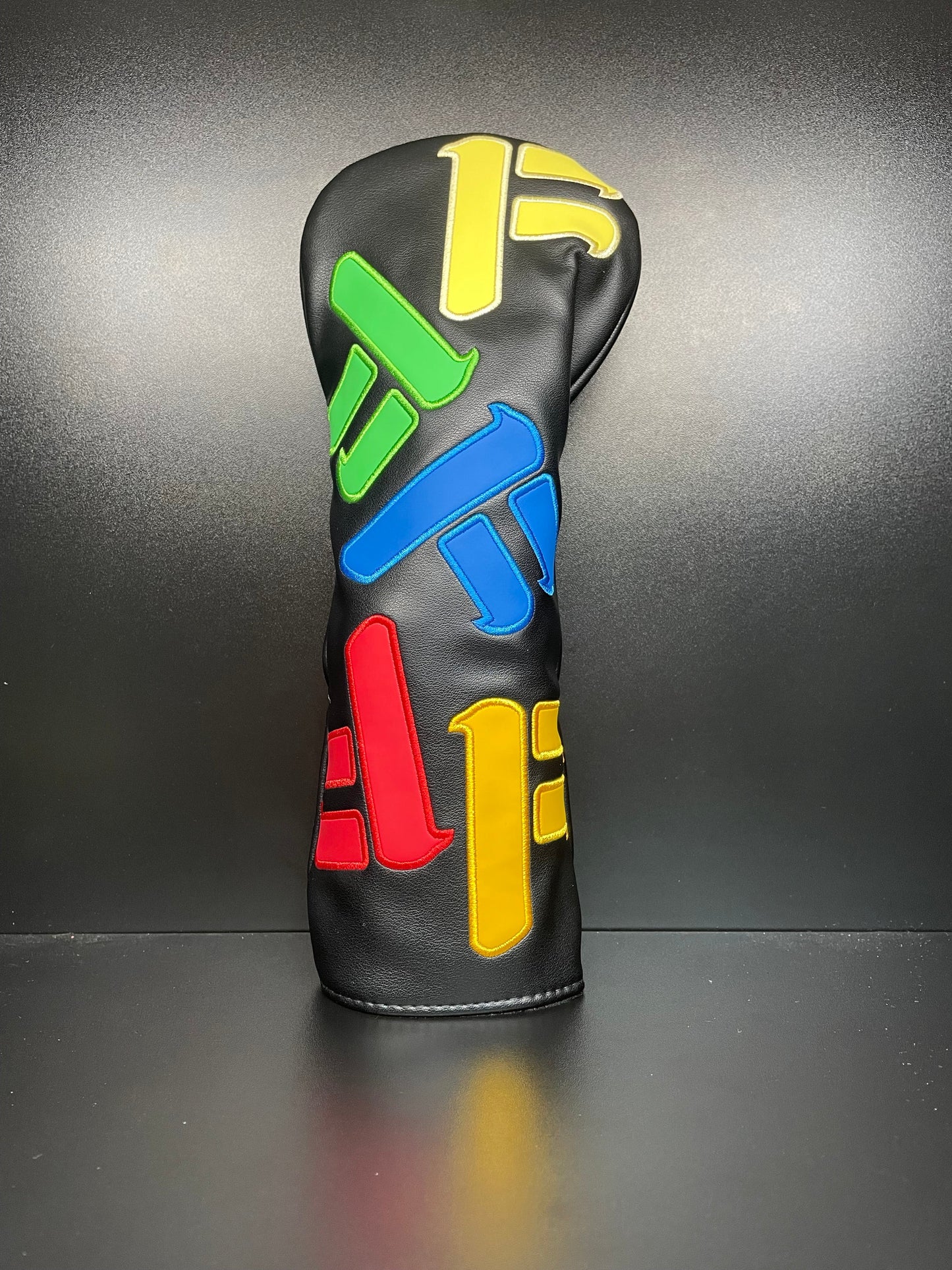 Funda magnética para palo de golf con arcoíris vibrante