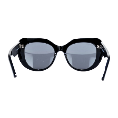 Amalfi Luxe Sunglasses (Black/Black) - Italian Elegance - Korvel