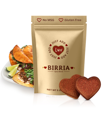Birria Luv Bombs (2 per bag) Mild (Regular) with Rich Flavor - Korvel