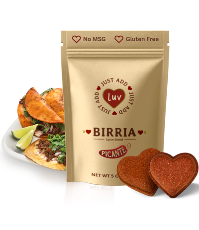 Birria Luv Bombs (2 per bag) Medium (Picante) with Rich Flavor - Korvel