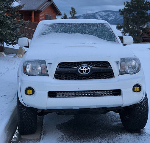 Baja Designs Squadron LED Lights with Fog Mounts (2005-2011) - Korvel