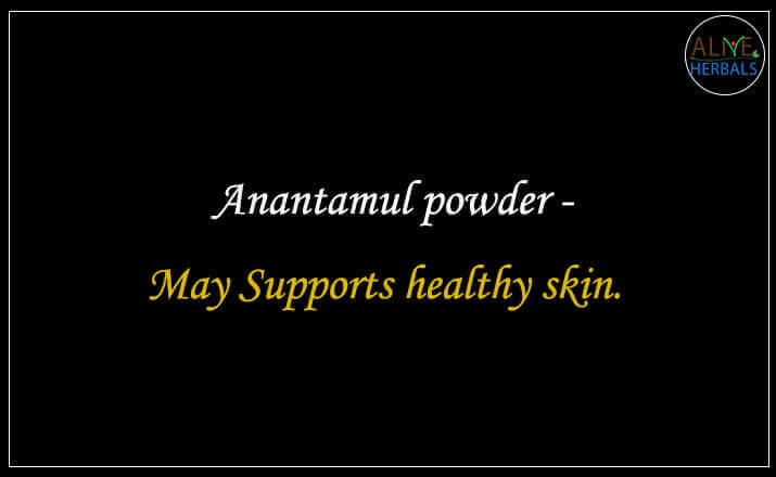Premium Anantamul Powder - Natural Herb for Culinary Use
