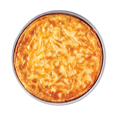 Moda Börek – Pastel de queso de Anatolia, bandeja redonda de zanahoria, 12 piezas, 2500 g