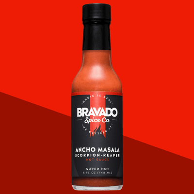 Ancho Masala Hot Sauce – Smoky Ancho Chili & Garam Masala (Super Hot)