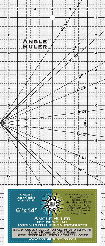 Premium Angle Ruler for Quilting Precision