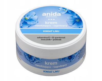 Anida Moisturizing and Soothing Cream with Flax Flower - 125ml