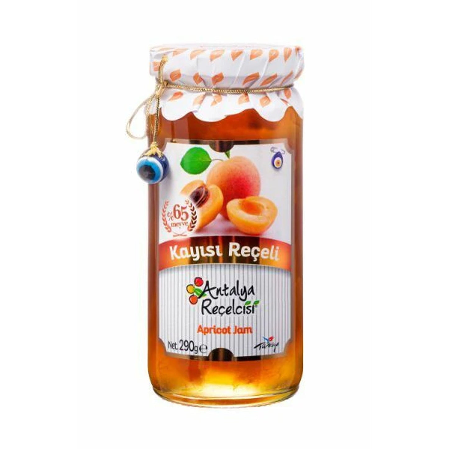 Antalya Apricot Jam 290 g (10.2 oz) – Sweet & Velvety Fruit Preserve