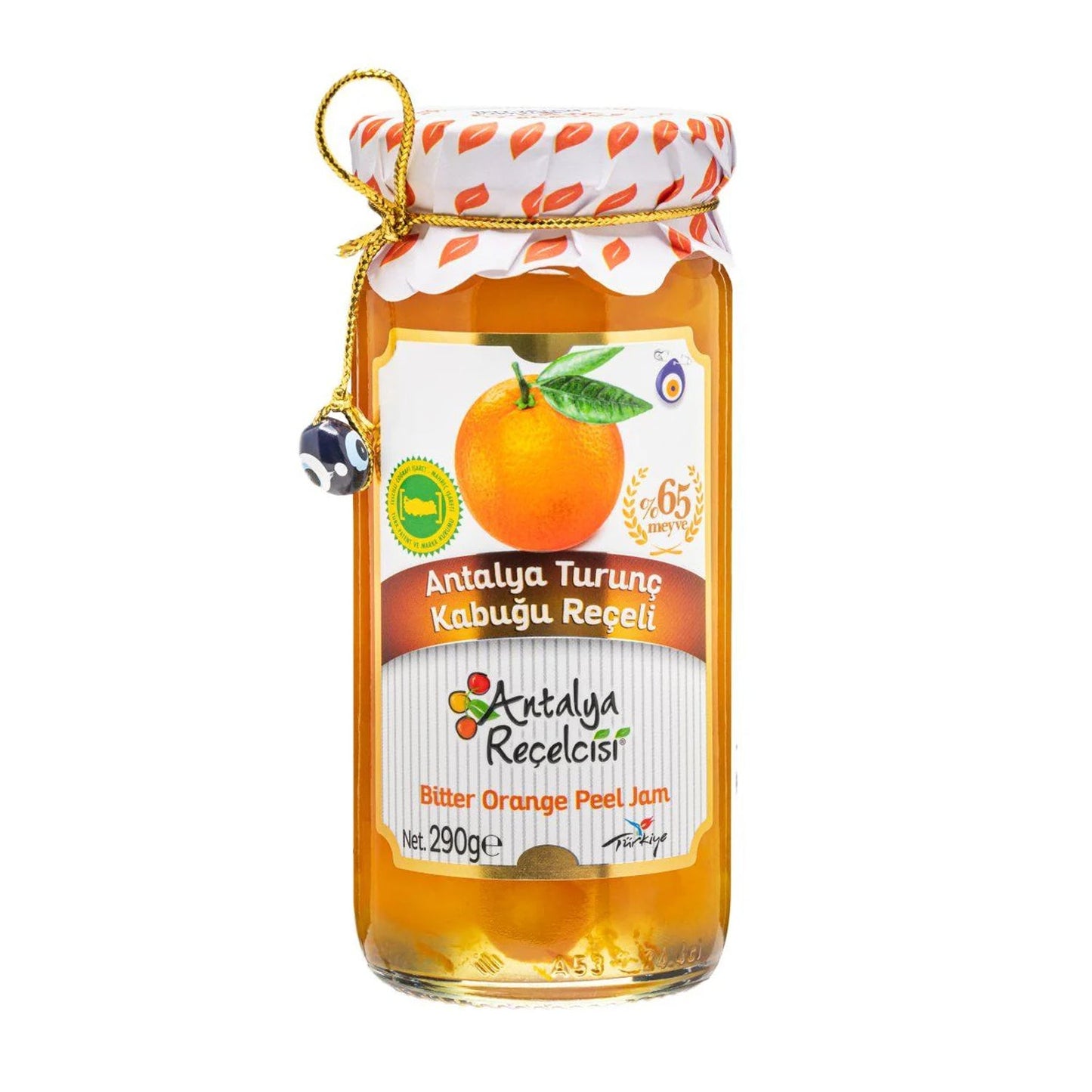 Antalya Bitter Orange Jam 290 g (10.2 oz) – Bright & Tangy Citrus Spread