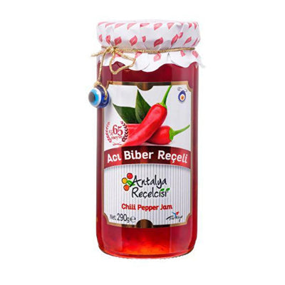 Antalya Chili Pepper Jam 290 g (10.2 oz) – Sweet & Spicy Gourmet Preserve