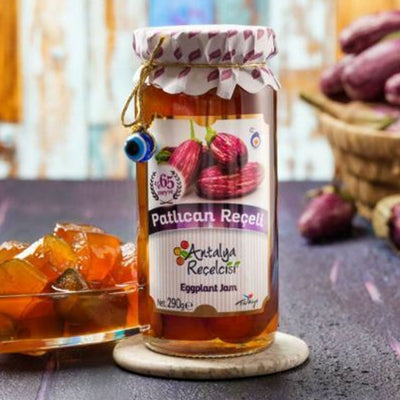Antalya Eggplant Jam 290 g (10.2 oz) – Unique Sweet & Savory Preserve
