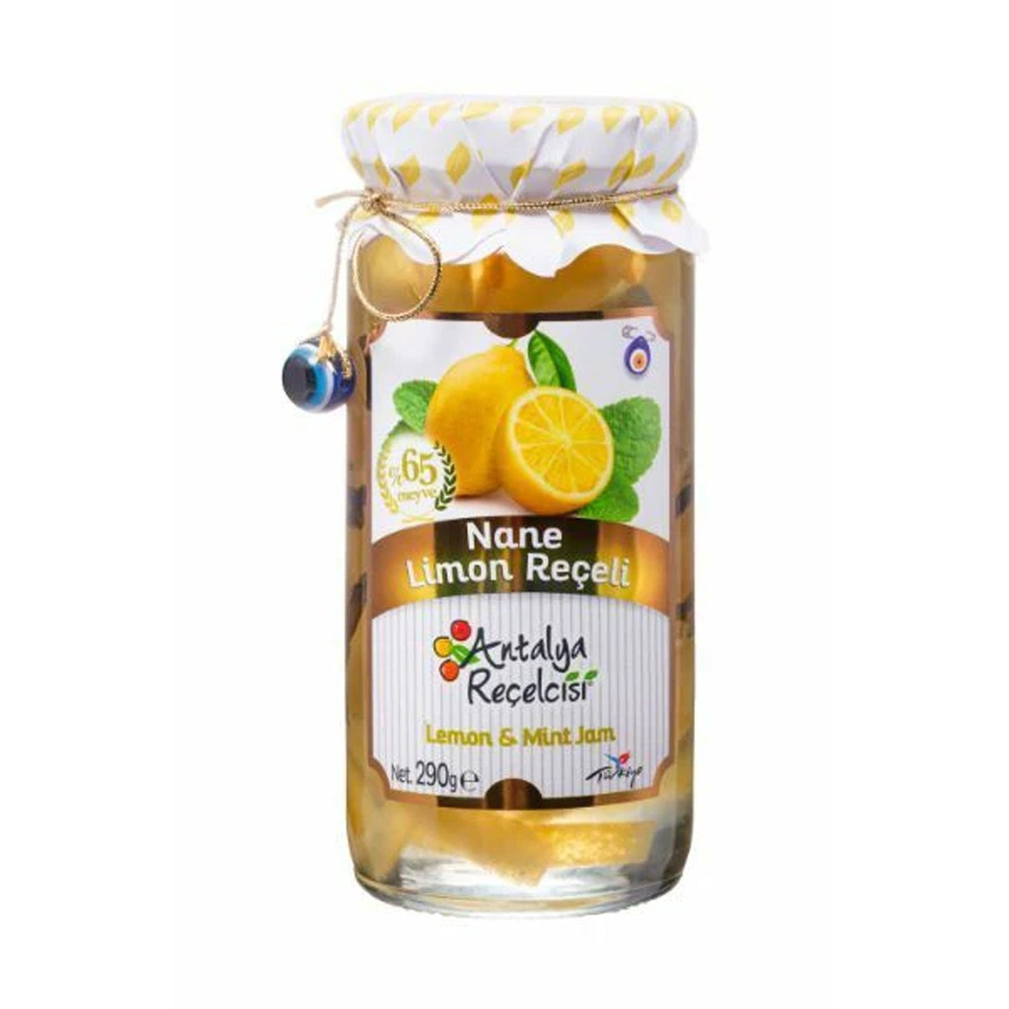 Antalya Mint & Lemon Jam 290 g (10.23 oz) – Refreshing Citrus Spread