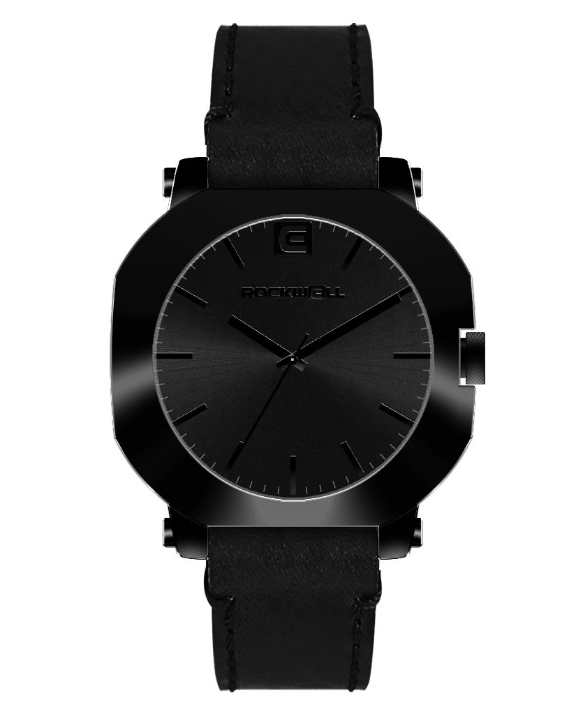 Apex Phantom Black Sports Watch - Unleash Your Adventure - Korvel