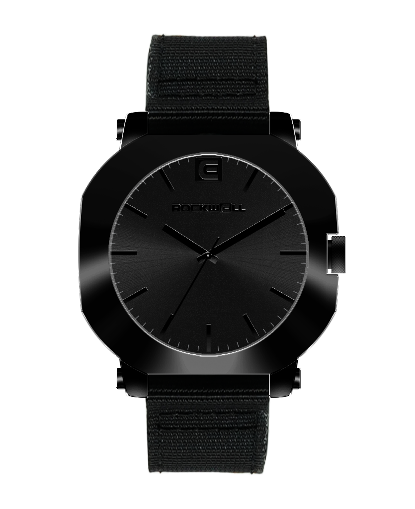 Apex Phantom Black Sports Watch - Unleash Your Adventure - Korvel